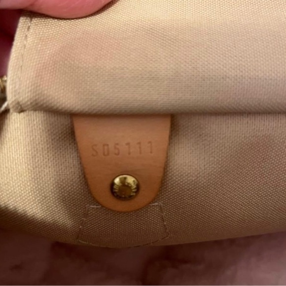 Louis Vuitton Damier Azur Speedy 30 with matching wallet - Picture 7 of 13